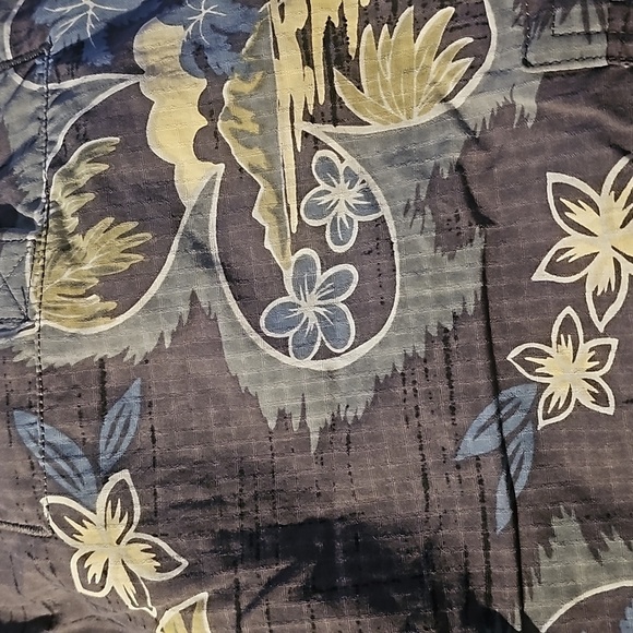 Tommy Bahama Mens Swim Trunks Size Small Hawaiian Floral Fish Print Nylon Mesh - Picture 5 of 9